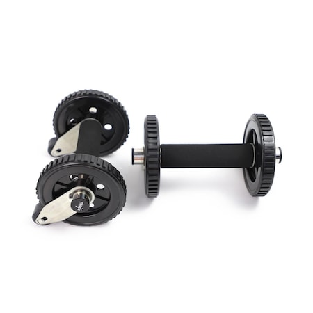 Maji Sports Multi-Functional Ab Rollers with Stop Wheel Function  Black SZ14Black-MAJ